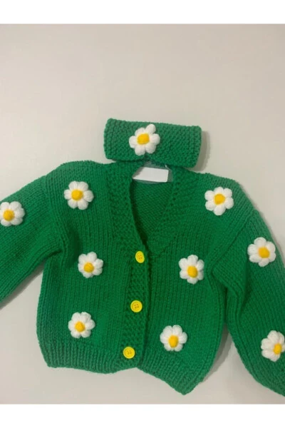 Gullar bilan bolalar ko'ylagi - 2