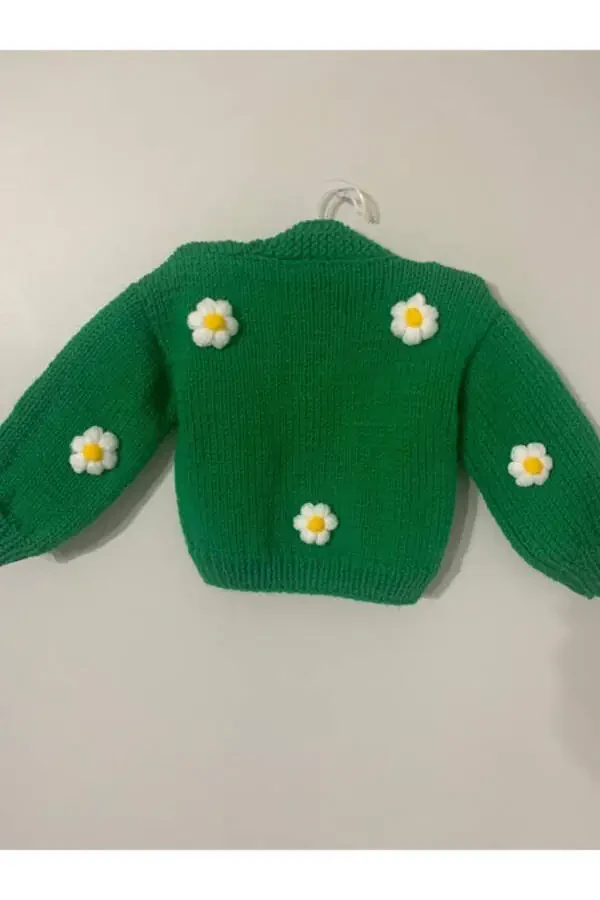 Gullar bilan bolalar ko'ylagi - 5