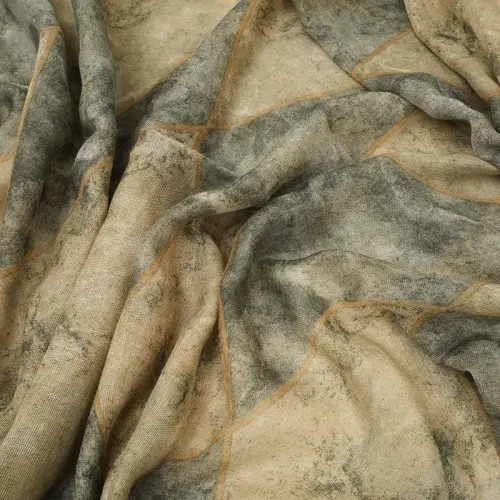 YOUR SMILE Ladies/Women's Lightweight Floral Print/Solid Color mixture Shawl Scarf For Spring Summer season - 6