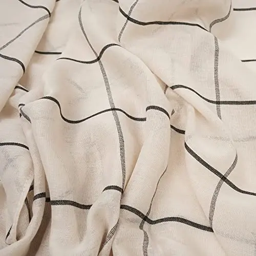 YOUR SMILE Ladies/Women's Lightweight Floral Print/Solid Color mixture Shawl Scarf For Spring Summer season - 6