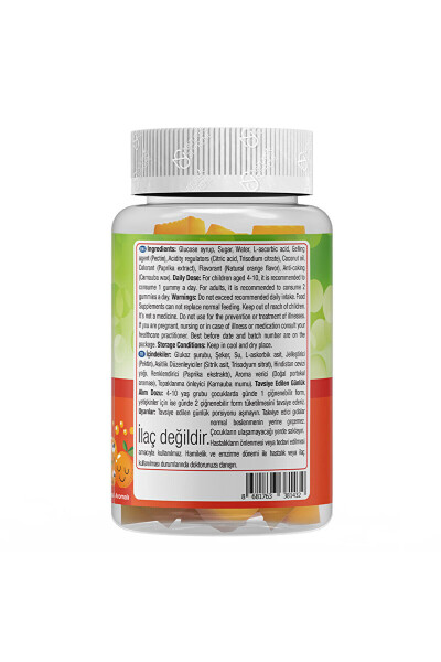 Gummies C Vitamini 60 Çiğnenebilir Form - 5