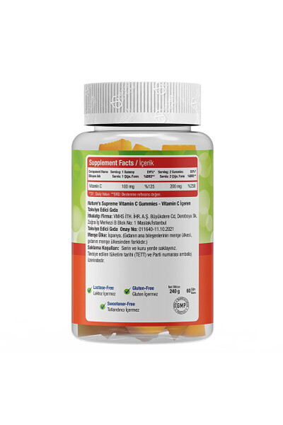 Gummies Vitamin C 60 Chewable - 4