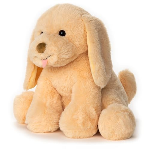 GUND Baby My Pet Puddles Animated Plush, Premium Stuffed Animal Barking Plush Puppy Dog for Ages 1 and Up, Yellow, 12” - 3