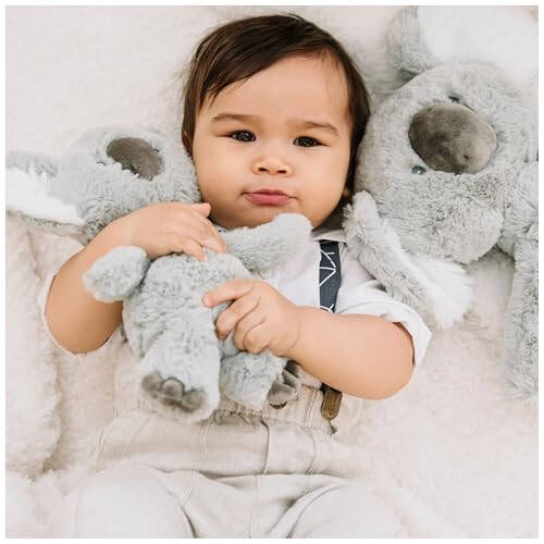GUND Baby, Lil’ Luvs Collection Shay Koala Bear Plush Stuffed Animal, Gray and White, 12” - 3