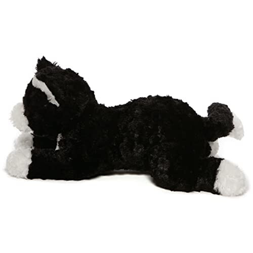 GUND Sebastian Tuxedo Yavru Kedi Peluş Oyuncak, 1 Yaş ve Üzeri İçin Premium Kedi Doldurulmuş Hayvan, Siyah/Beyaz, 14