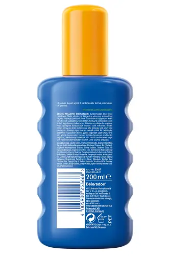 SUN SPF50+ Yüksek Güneş Koruyucu ve Nemlendirici Sprey 200ml, Suya Dayanıklı, Yeni Nesil UV Filtresi - 2