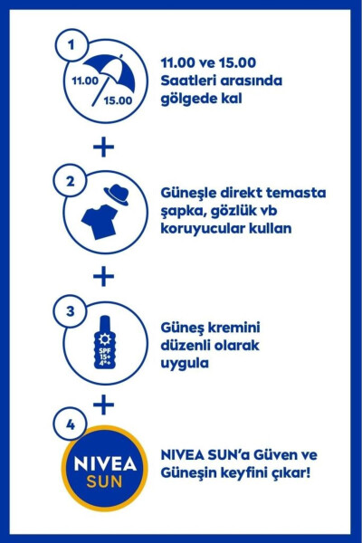 Güneş Koruyucu Ve Nemlendirici Sprey 200ml, Spf50, Suya Dayanıklı, Uva/uvb Koruması - 5