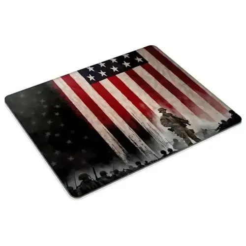 Sunshine Warrior Flag Mouse pad Customized Mousepad Non-Slip Rubber Base Mouse Pads for Computers Laptop Office Desk Accessories Mouse pad - 2