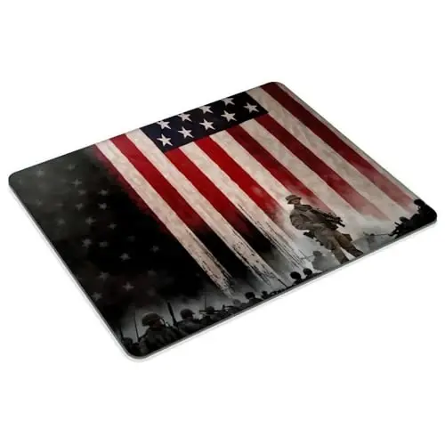 Sunshine Warrior Flag Mouse pad Customized Mousepad Non-Slip Rubber Base Mouse Pads for Computers Laptop Office Desk Accessories Mouse pad - GOODSPROUT (1)