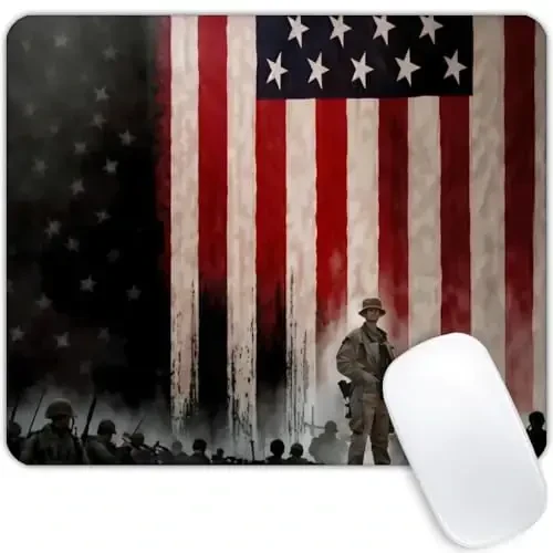 Sunshine Warrior Flag Mouse pad Customized Mousepad Non-Slip Rubber Base Mouse Pads for Computers Laptop Office Desk Accessories Mouse pad 