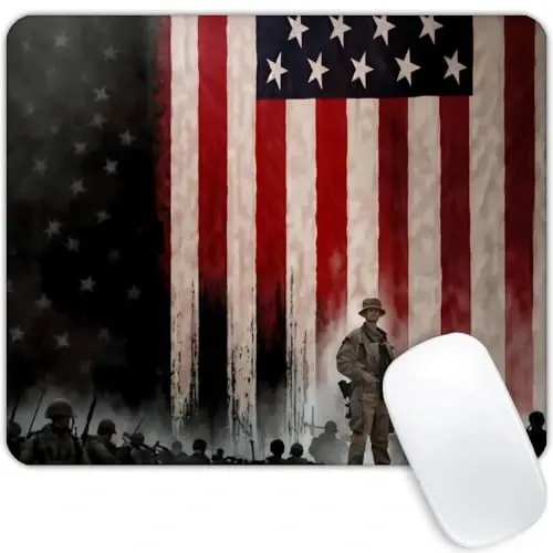 Sunshine Warrior Flag Mouse pad Customized Mousepad Non-Slip Rubber Base Mouse Pads for Computers Laptop Office Desk Accessories Mouse pad - 1