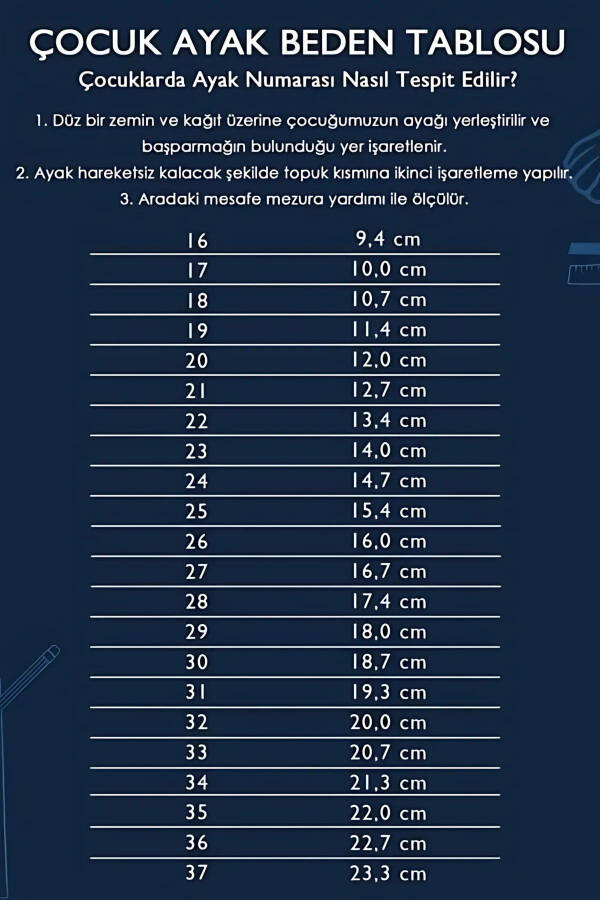 Günlük Kullanım Çocuk Ayakkabı/sneaker-Beyaz - 3