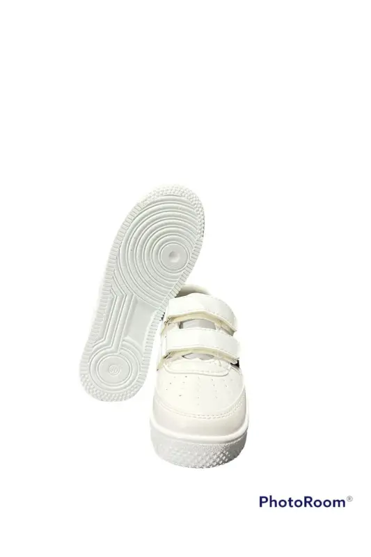 Günlük Kullanım Çocuk Ayakkabı/sneaker-Beyaz Siyah - 4