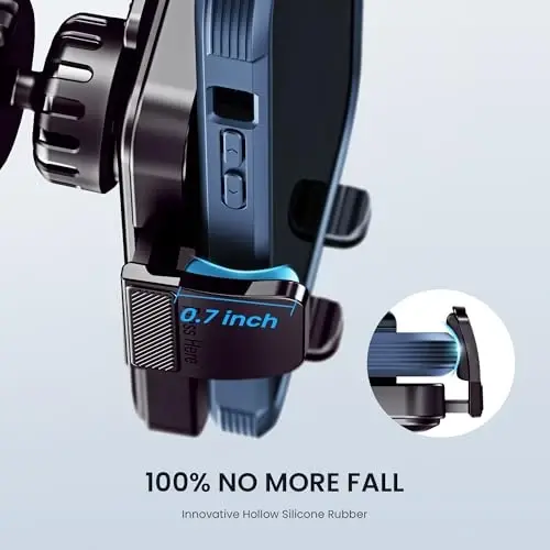 GUWEZ Car Phone Holder - Upgrade Clip Never Fall Air Vent Mount for iPhone Android Smartphone - GUWEZ (1)
