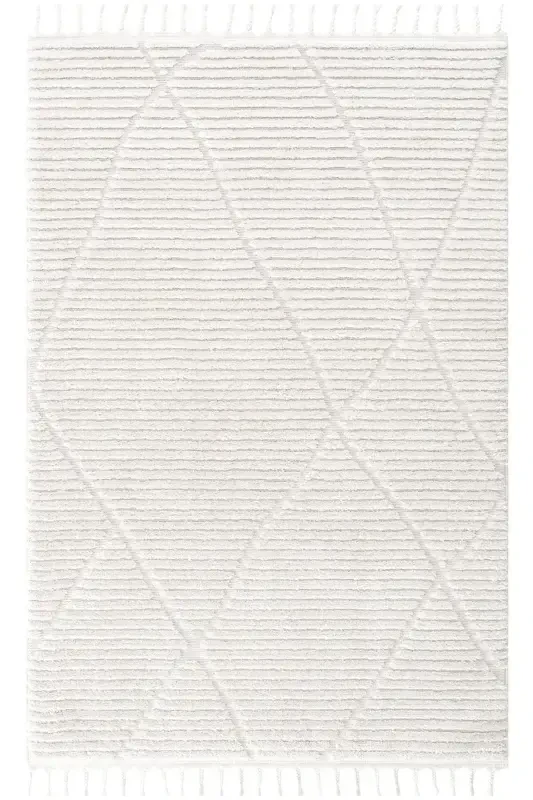 Pretty Antrasit Yıkanabilir Kabartmalı Yumoş Bubble Halı Kaymaz Suni Kürk Tavşan Post Peluş Halı-Krem 7 - 7