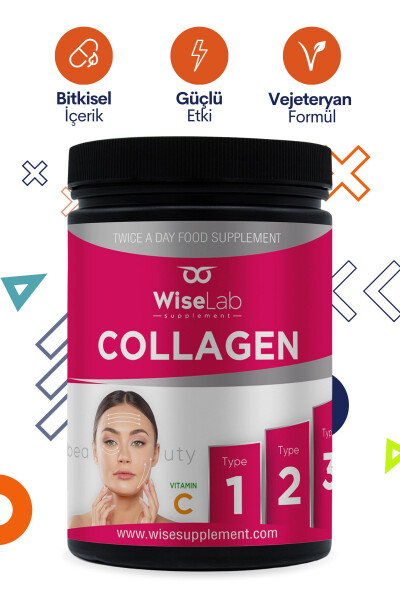 Beauty Collagen Powder 3 Tip Kolajen Tip1, Tip2, Tip3 Vitamin C 300gr - 5