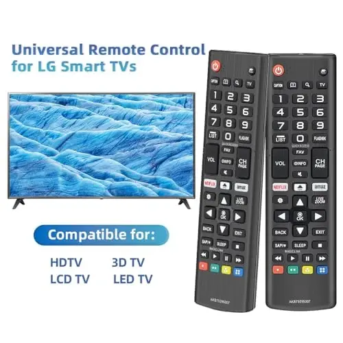 Universal for LG-TV-Remote-Control-Replacement, for All LG Smart TVs | AKB75095307 - 2