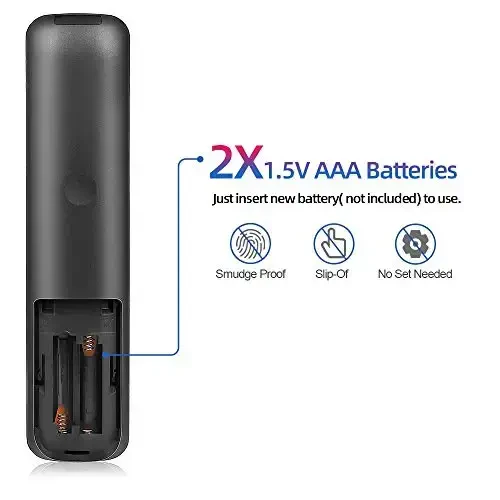 Gvirtue EN2A27 New Universal Remote for All Hisense TV Remote, Replacement Control for Hisense-Smart-TV-Remote, for Hisense LED LCD UHD 4K Android Smart TV, with Netflix, Amazon, Vudu, YouTube Buttons - 4