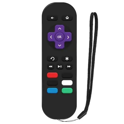 Gvirtue Replacement Remote Control for Roku Box Model: Roku 1, Roku 2(XS), Roku 3, Roku LT, HD, XD, XDS, Roku N1, Roku Express, Roku Express+ - 1