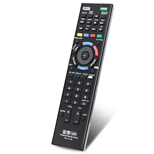 Gvirtue Universal Remote Control for Sony TV, Replacement for Almost All Sony Bravia 4K 8K UHD HD LED OLED LCD Smart TV, with Netflix Button - GVIRTUE