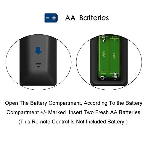 Gvirtue Universal TV Remote for Almost All Vizio LED LCD 3D Smart E Series TV Smart Internet Apps with Amazon, Netflix and M-GO Keys, Sub XRT112 XRT100 VR1 2 10 15 etc., VZ-2+L - 5