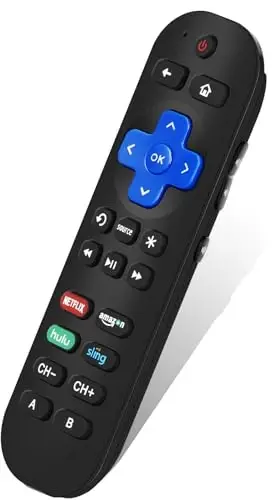 Gvirtue Replacement Remote Control - Compatible with Roku Express, Premiere, Ultra, Box, Player, 1, 2, 3, 4 - NOT for Stick or TV - GVIRTUE