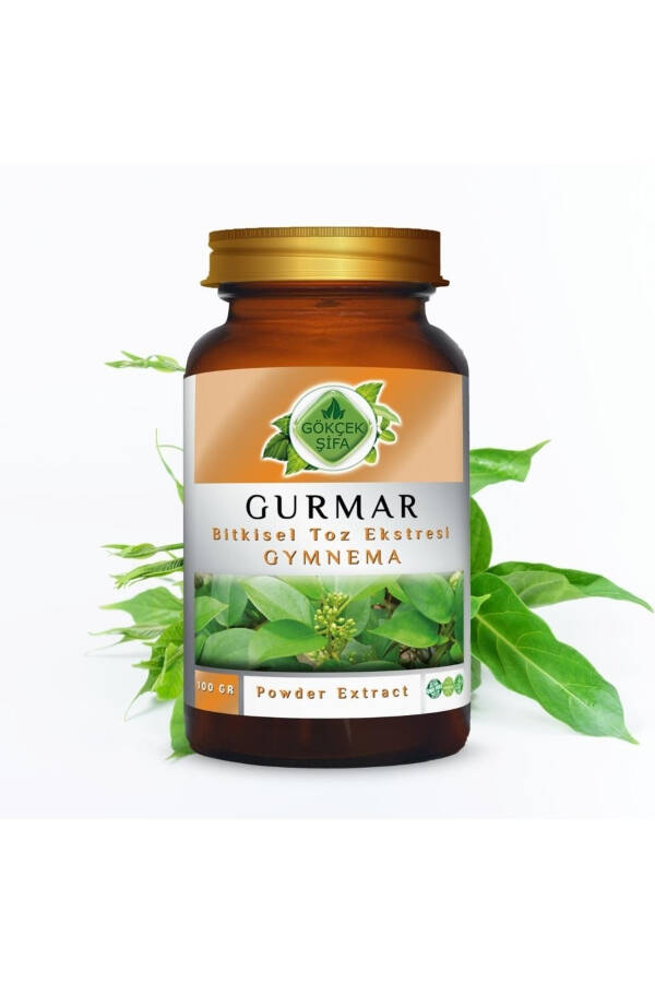 Gymnema Sylvestre Powder Extract 100g Glass Jar - 3