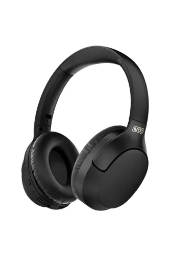 H2 Pro Aux Kablosiz Bt 5.3 Qora Quloq Hifi Enc 70 Soat Tinglash O'yin Modu-Qora - 1