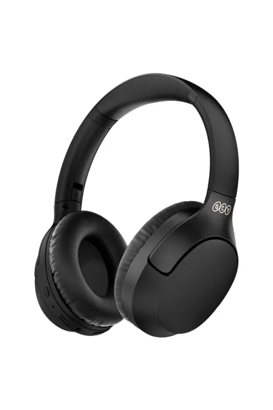 H2 Pro Aux Kablosiz Bt 5.3 Qora Quloq Hifi Enc 70 Soat Tinglash O'yin Modu-Qora - QCY