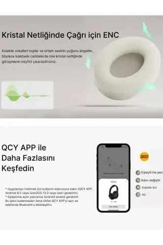 H2 Pro Aux Simsiz Bt 5.3 Oq Quloqchinlari Hifi Enc 70 soat Tinglash O'yin Rejimi - 6