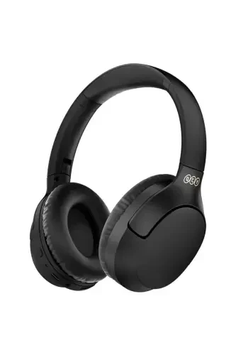 H2 Pro Aux Wireless Bt 5.3 Black Headset Hifi Enc 70 Hours Listening Game Mode-Black - 1