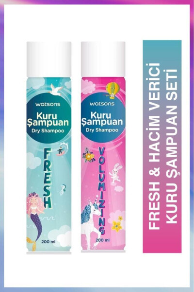 Hacim Verici Kuru Şampuan Ve Fresh Kuru Şampuan Set - 1