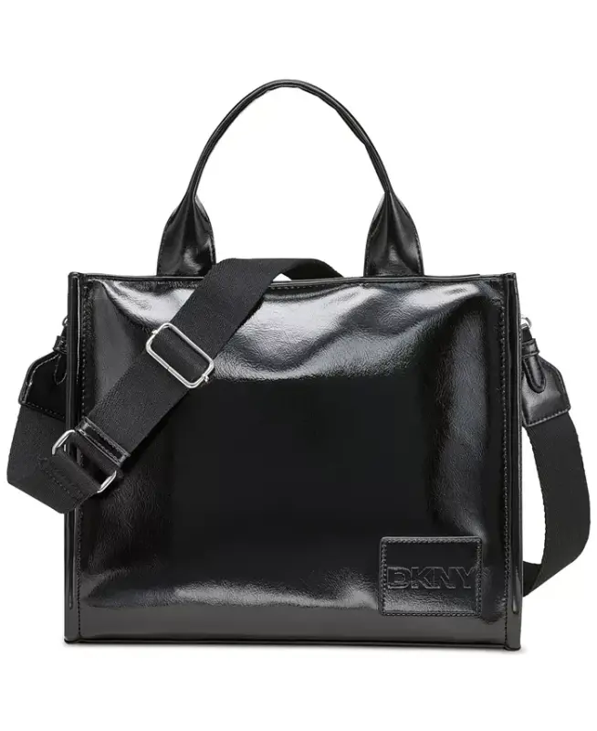 Hadlee Medium Tote-Black/silv - DKNY