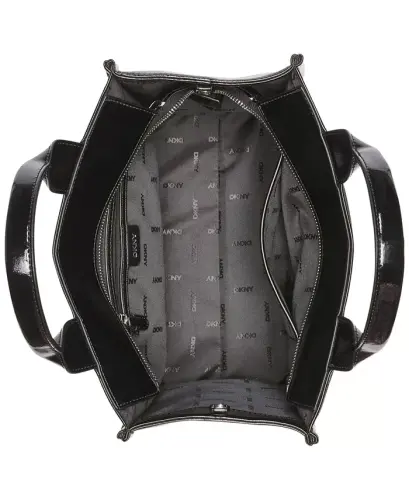 Hadlee Medium Tote-Black/silv - 3