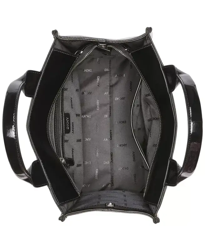 Hadlee Medium Tote-Black/silv - 3