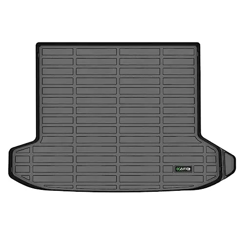 HAFIDI All Weather Cargo Liner for Hyundai Tucson 2022 2023 2024 2025 2026(Not Fit Hybrid& Plug-in Hybrid) Custom Fit Automotive Car Trunk Mat Accessories - Black - 1