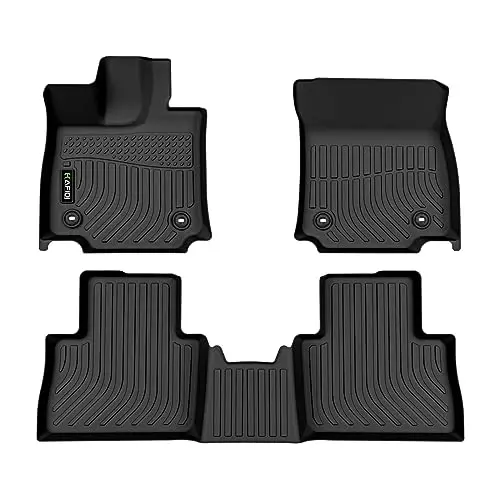 HAFIDI Floor Mats Custom for 2022-2026 NX (NX250/NX350/NX350h/NX450h+) All Weather Protection TPE Heavy Duty Automotive Floor Liners Front& 2nd Row NX Accessories - 1
