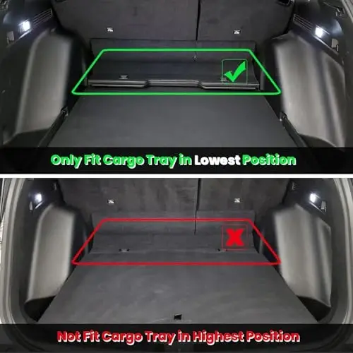 HAFIDI® Cargo Liner Fit for 2023 2024 2025 2026 Honda CR-V (Fit for CRV Fuel Models, Cargo Pallet Lower Layer) (Not fit CRV Hybrid Models) All Weather TPE Car Trunk Mat Custom CRV Accessories - Black - 2