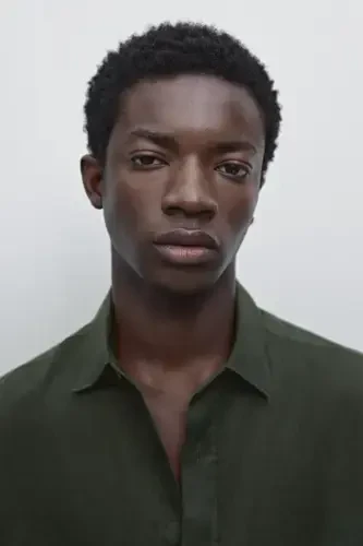 Hafif %100 keten ko'ylak-HAKI - 5