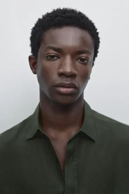 Hafif %100 keten ko'ylak-HAKI - 5