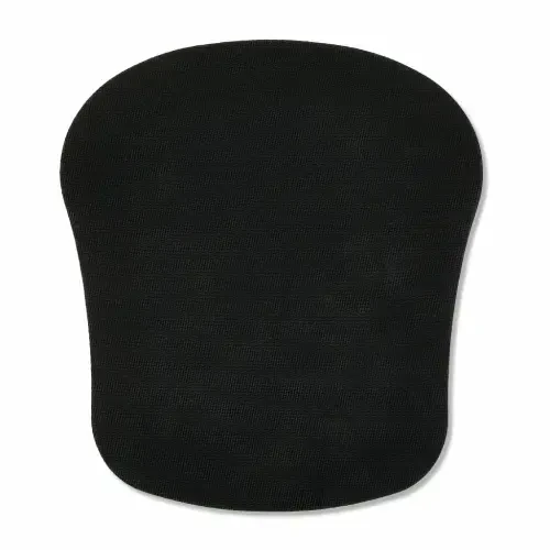 onn Mouse Pad with Memory Foam Wrist Rest Ergonomic Black - 6