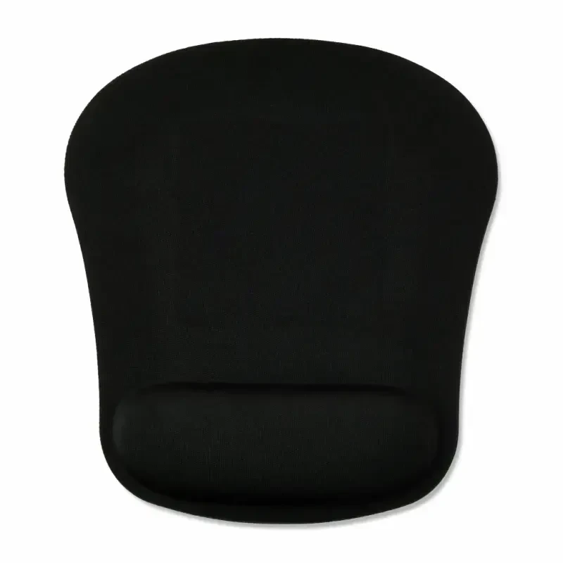 onn Mouse Pad with Memory Foam Wrist Rest Ergonomic Black - 2