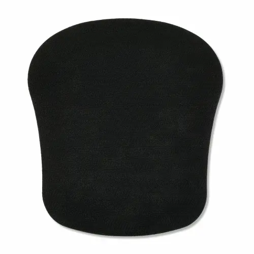 onn Mouse Pad with Memory Foam Wrist Rest Ergonomic Black - 6