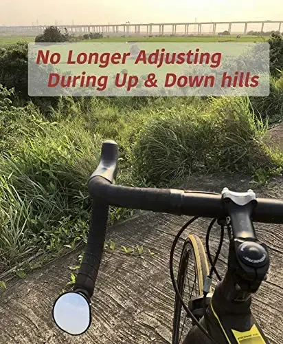 Hafny Drop Bar velosiped oynasi, HD, parchalanmaydigan, HD konveks ko'k oynali shisha, bar uchi oynasi, velosiped oynasi, HF-M956S-FR06 (avtomobil klassidagi shisha linzalari) - 7