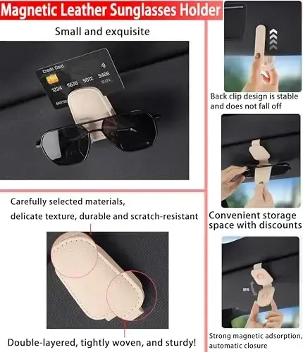 HAIPHAIK Avtomobil uchun favqulodda yo'l bo'yi to'plami, Avtomobillar uchun favqulodda to'plamlar, Jumper kabellari faralar avtomobil ko'zoynaklari ushlagichi, Yo'l bo'yidagi favqulodda to'plam ayollar erkaklar - 3