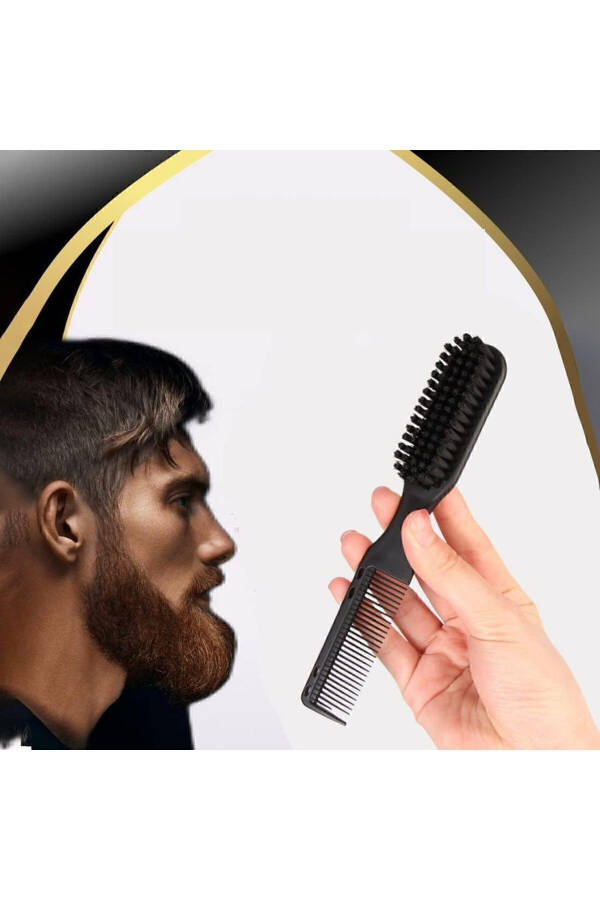 Hair and Beard Comb Brush - 6