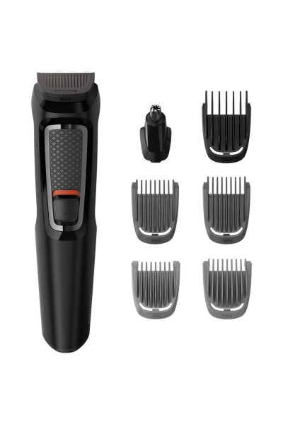 Hair Beard Trimmer Styling and Body Shaver Battery-Powered 2-in-1 Package - 4