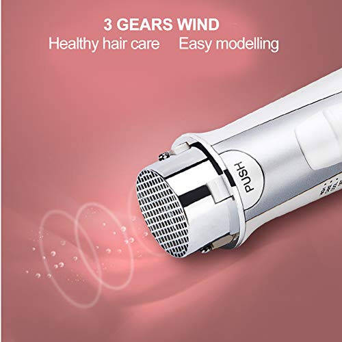 Hair Dryer Comb Dryer Comb Professional Electric Household Hair Dryer Styling Comb Lightweight Travel Hot Air Brush For Women [US] - 3