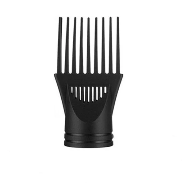 Hair Dryer Comb Nozzle Plastic Hairdressing Salon Blow Comb Attachment Styling Tool Hair Dryers and Accessories for Straightening Detangling Fine Curly Natural Hair Nice and Fashionable Accessory - 1