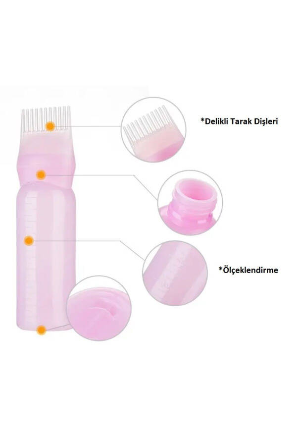 Hair Dye Comb, Hair Care Oil Applicator and Hair Care Comb - 4